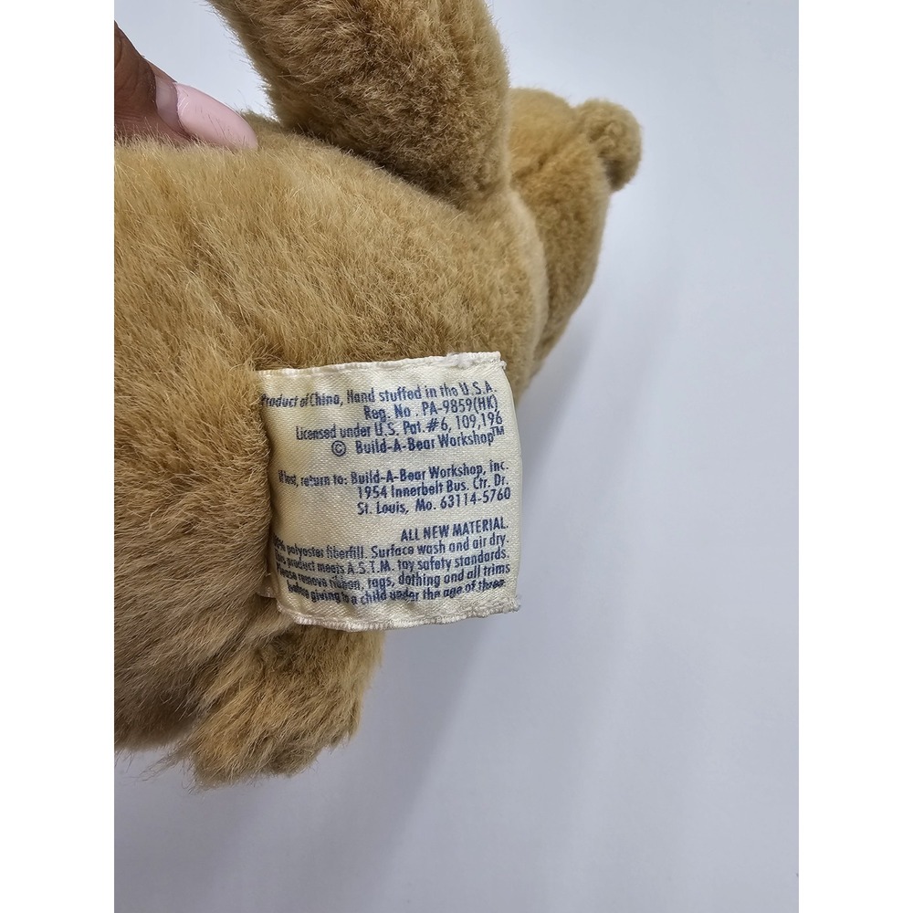 Vintage Build-A-Bear Lil Cub Butterscotch Classic Teddy Plush Stuffed Animal 14" - Picture 9 of 11